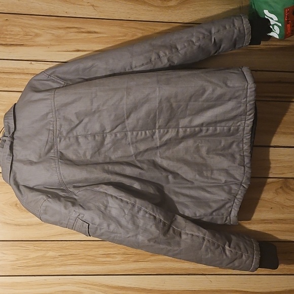 Gray Quilted Jacket - Picture 2 of 3